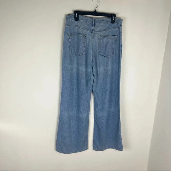 Anthropologie PILCRO The Annie Wide-leg Jeans Size 31 - Picture 4 of 9